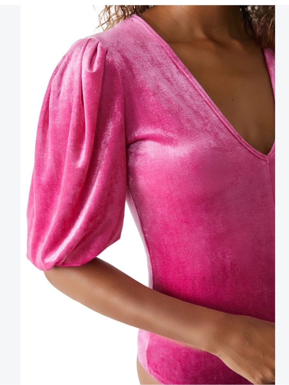 Free People Don't You Wish Bodysuit Barbiecorp NWOT